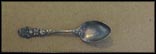 Engraved Bowl, Colorado Springs, Colorado Souvenir Spoon THUMBNAIL