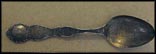 Garden of the gods, Windy Point, Independence Mine, Cog Depot,... Souvenir Spoon THUMBNAIL
