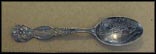 Pikes Peak Signal Sta, Alt. 14147 Ft., Prairie Schooner, Colorado Souvenir Spoon THUMBNAIL