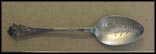 Engraved Bowl, Cut Out Handle, Independence, Kansas Souvenir Spoon THUMBNAIL