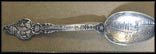 Mount Vernon, George and Martha Washington 1759-1799 Souvenir Spoon THUMBNAIL
