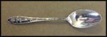 Cut Out Temple Square, Salt Lake City, Utah Souvenir Spoon THUMBNAIL