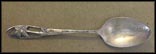 Cut Out Palm Trees, Jacksonville, Florida Souvenir Spoon THUMBNAIL