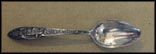 Capitol Buildings, White House, Washington, District of Columbia Souvenir Spoon THUMBNAIL