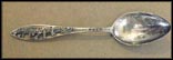 Cut Out Bird's Eye View, Cincinnati, Ohio Souvenir Spoon THUMBNAIL