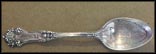 Etched County Court House, LaPorte, Indiana Souvenir Spoon THUMBNAIL