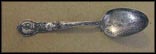 Etched Golden Gate, State Seal, San Francisco, California Souvenir Spoon THUMBNAIL