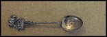 Cut Out Palm Trees and Hut Souvenir Spoon THUMBNAIL