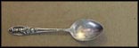 Cut Out Pilgrim Monument, Plymouth Rock, Plymouth, Massachusetts Souvenir Spoon THUMBNAIL