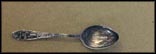 Cutout City Scene, Salt Lake City, Utah Souvenir Spoon THUMBNAIL
