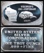 Wisconsin's 125th Anniversary' Art Bar by United States Silver Corp.. THUMBNAIL