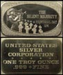 Silent Majority' Art Bar by United States Silver Corp.. THUMBNAIL
