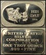 His Day 1974' Art Bar by United States Silver Corp.. THUMBNAIL