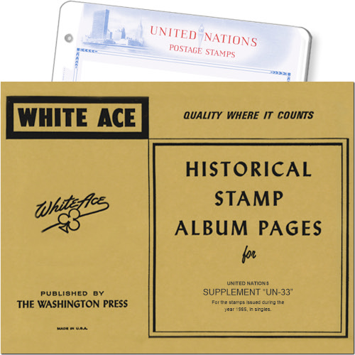 White Ace Supplement - United Nations Singles, 'UN33', 1985 MAIN