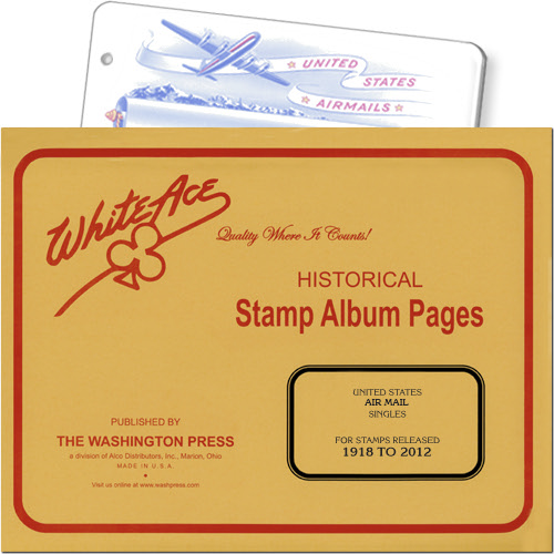 White Ace Album Pages - Airmail Singles, 1918-2012 MAIN