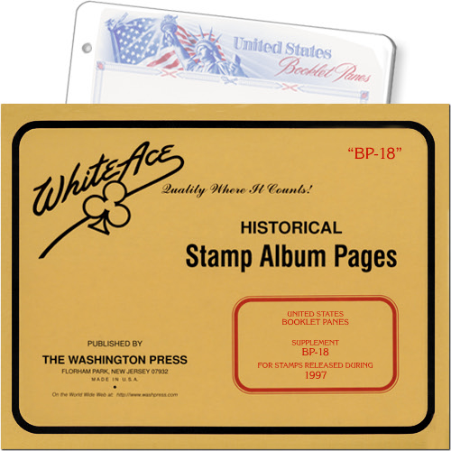 White Ace Supplement - Booklet Panes, 'BP18', 1997 MAIN