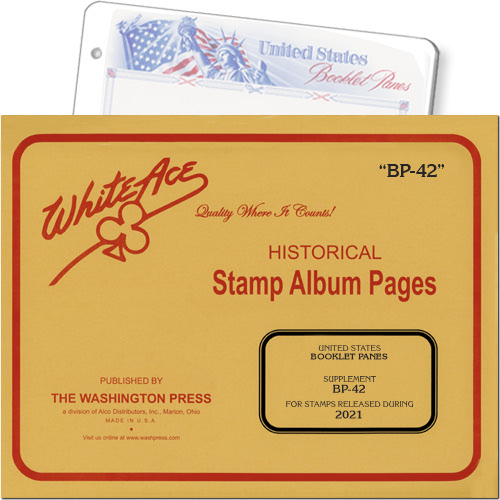White Ace Supplement - Booklet Panes, 'BP42', 2021 MAIN