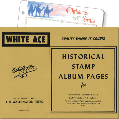 White Ace Supplement - Christmas Seals, 'CS9', 1980 MAIN