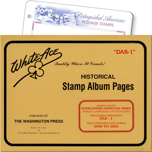 White Ace Supplement - Distinguished Americans 'DAS1', 2000-2002 MAIN