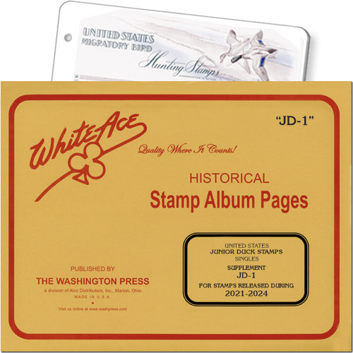 White Ace Supplement - Junior Duck Stamps, JD1', 2021-2024 MAIN