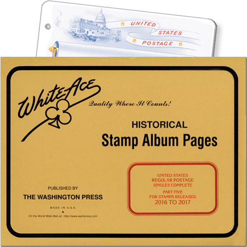 White Ace Album Pages - Regular Issues Complete, Part 5, 2016-2017 MAIN