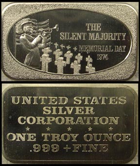 Silent Majority' Art Bar by United States Silver Corp.. MAIN