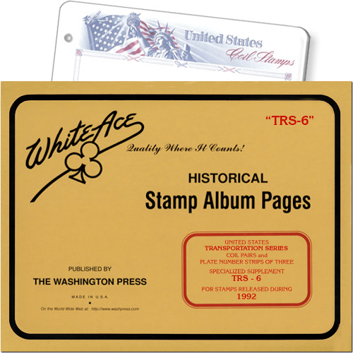 White Ace Supplement - Transportation Series, 'TRS6', 1992 MAIN