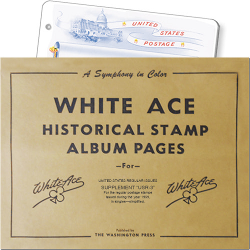 White Ace Supplement - Regular Issue Singles - Simplified, 'USR3', 1959 MAIN