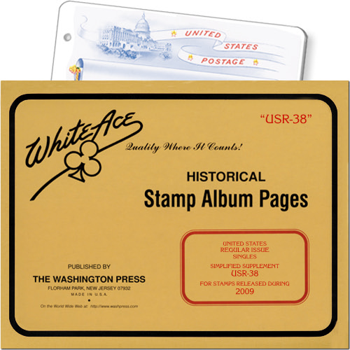 White Ace Supplement - Regular Issue Singles - Simplified, 'USR38', 2009 MAIN