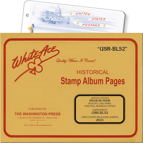 White Ace Supplement - Regular Issue Blocks, 'USR-BL52', 2021 MAIN