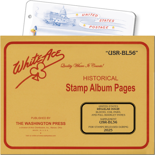 White Ace Supplement - Regular Issue Blocks, 'USR-BL56', 2025 MAIN