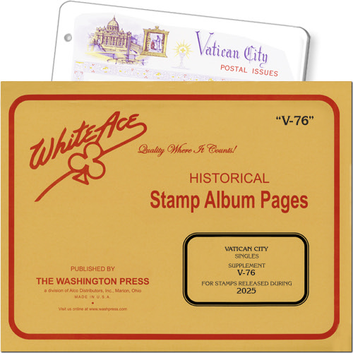 White Ace Supplement - Vatican City, 'V76', 2025 MAIN