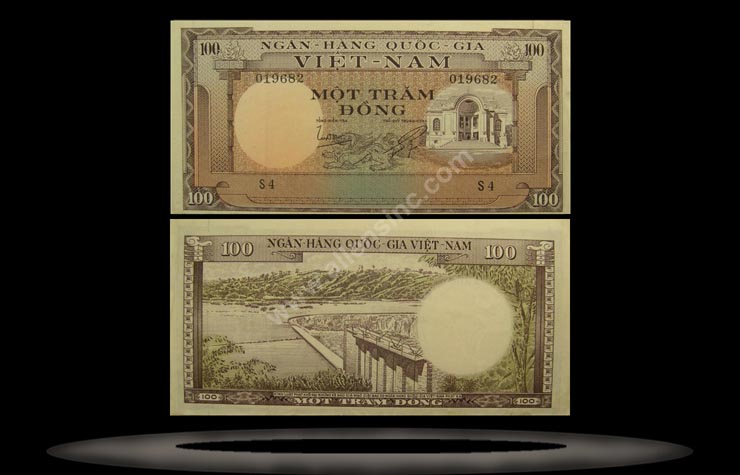 Vietnam, South Banknote, 100 Dong, ND (1966), P#18a MAIN