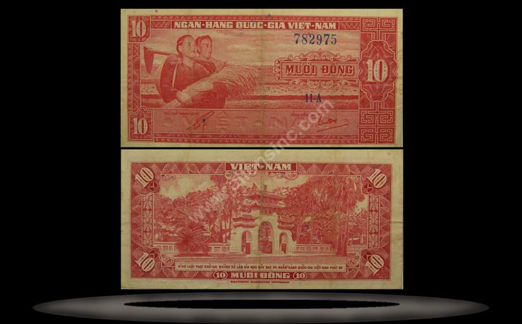 Vietnam, South Banknote, 10 Dong, ND (1962), P#5a MAIN