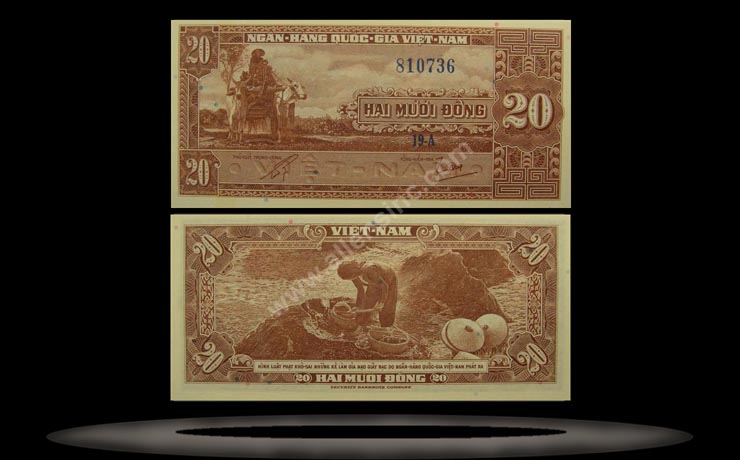 Vietnam, South Banknote, 20 Dong, ND (1962), P#6a MAIN