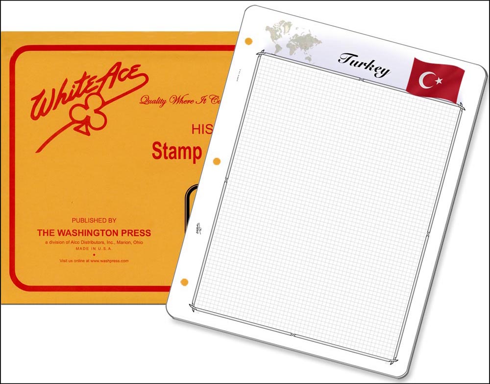 White Ace 'Countries of the World' Quadrille Pages for Turkey MAIN