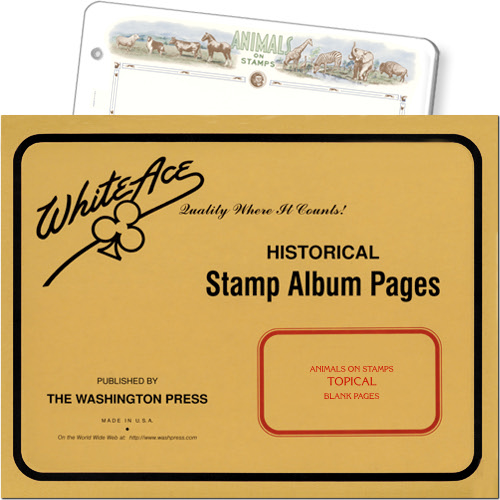 White Ace Topical Pages - Animals, 12 pack MAIN