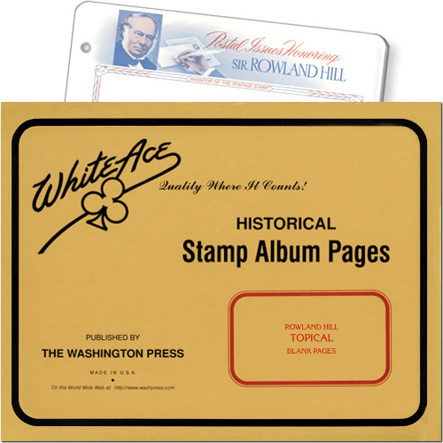 White Ace Topical Pages - Rowland Hill, 12 pack MAIN