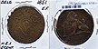 Belgium, 1851 5 Centimes, Cat# 5.1 THUMBNAIL