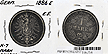 Germany, 1886 E 1 Mark, Cat# 7 THUMBNAIL