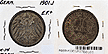 Germany, 1901 J 1 Mark, Cat# 14 THUMBNAIL