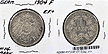 Germany, 1904 F 1 Mark, Cat# 14 THUMBNAIL