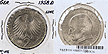 Germany, 1958 D 2 Mark, Cat# 116 THUMBNAIL