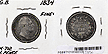 Great Britain, 1834 6 Pence, Cat# 712 THUMBNAIL