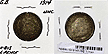 Great Britain, 1914 6 Pence, Cat# 815 THUMBNAIL
