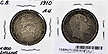Great Britain, 1910 1 Shilling, Cat# 800 THUMBNAIL