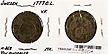 Sweden, 1777 1/24 Riksdaler, Cat# 358 THUMBNAIL