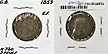 Great Britain, 1859 3 Pence, Cat# 730 THUMBNAIL