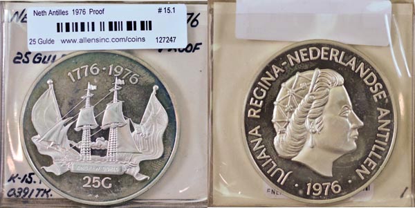 Netherlands Antilles, 1976 25 Gulden, Cat# 15.1 MAIN
