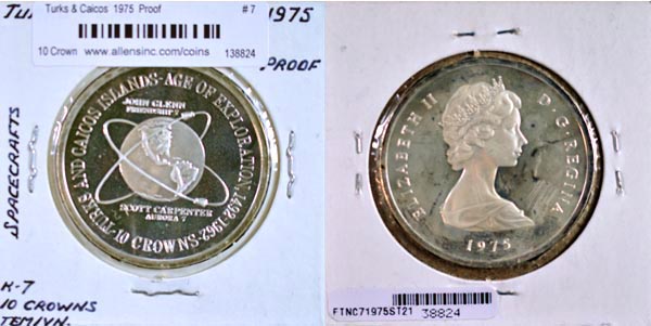 Turks & Caicos Islands, 1975 10 Crowns, Cat# 7 MAIN